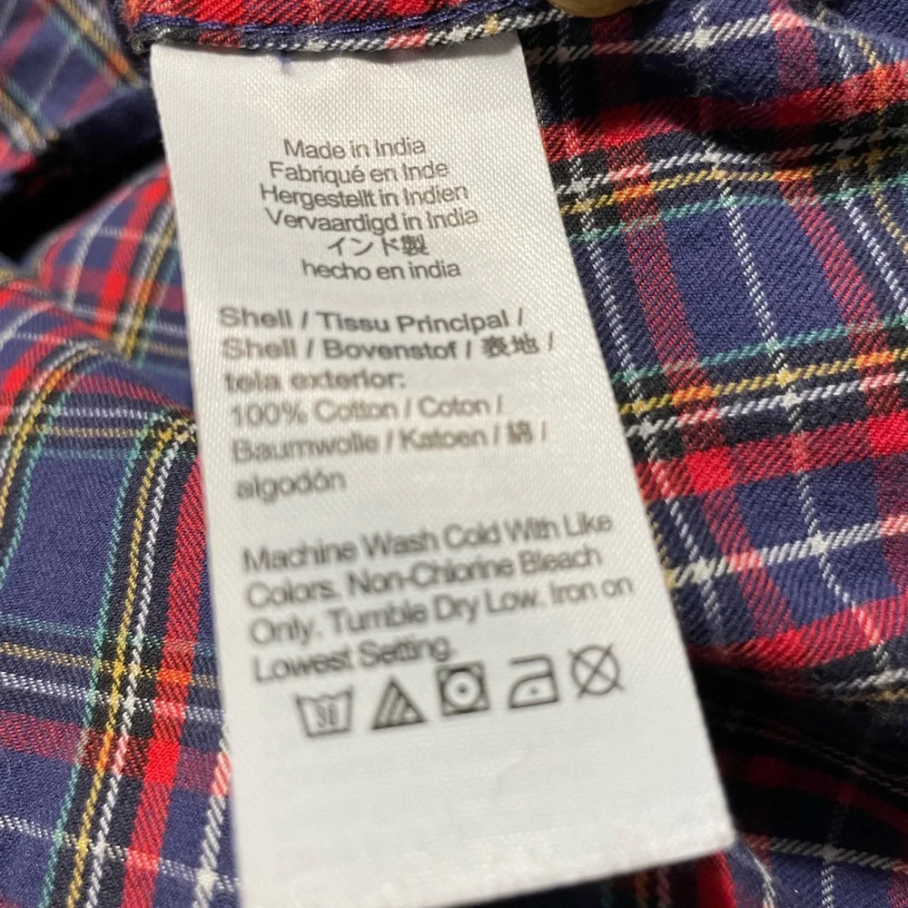 J. Crew Multicolor Plaid Casual Shirt